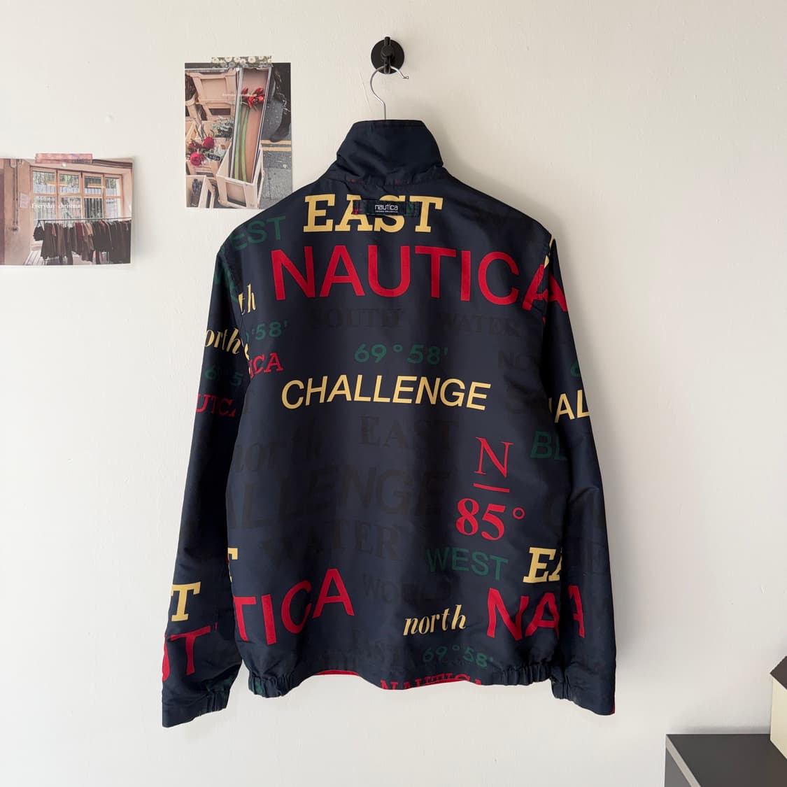 [S] 90s 노티카 양면 바람막이 상품이미지2