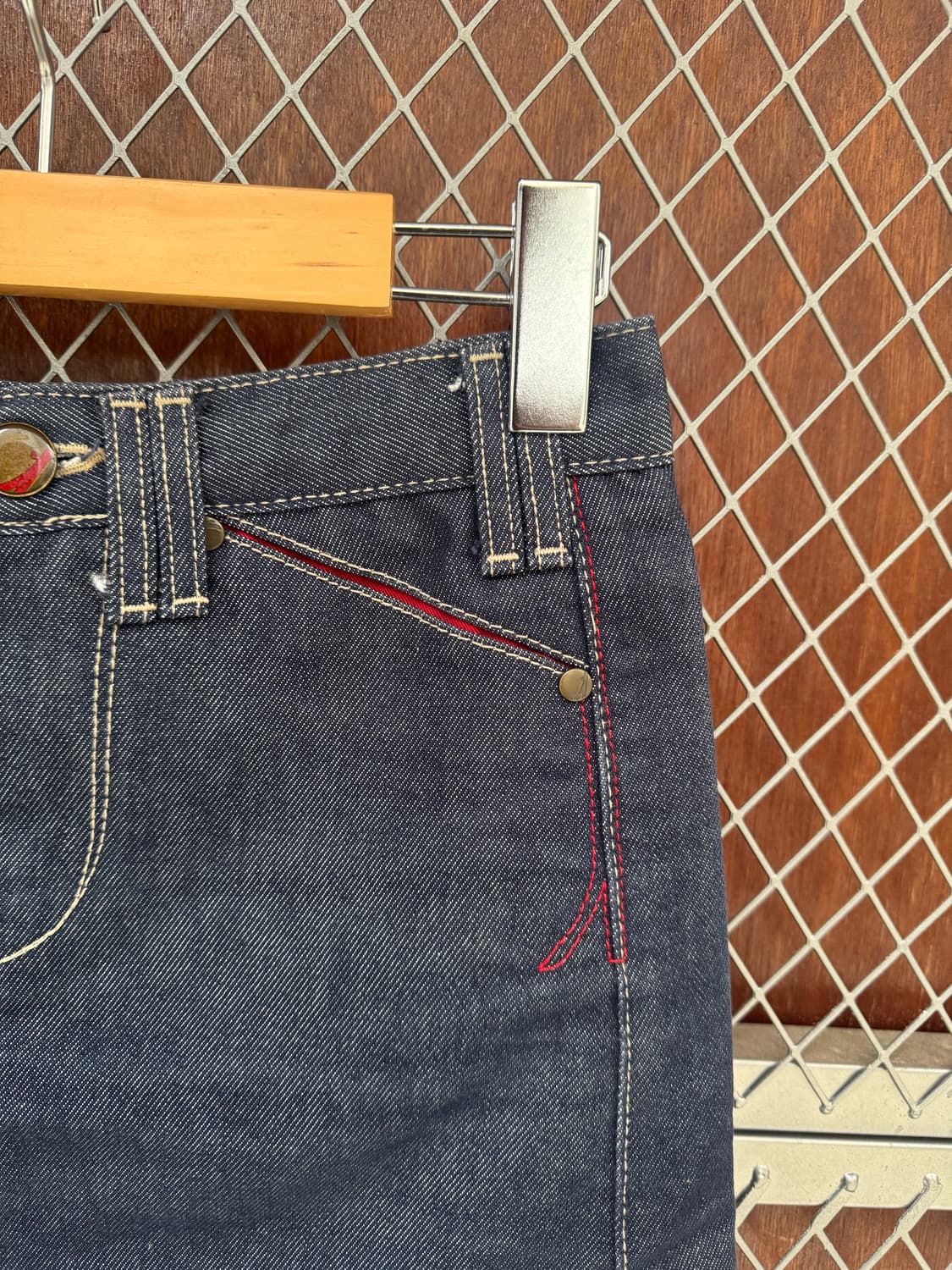 리바이스 엔지니어드 생지 데님 미니스커트 M 상품이미지2