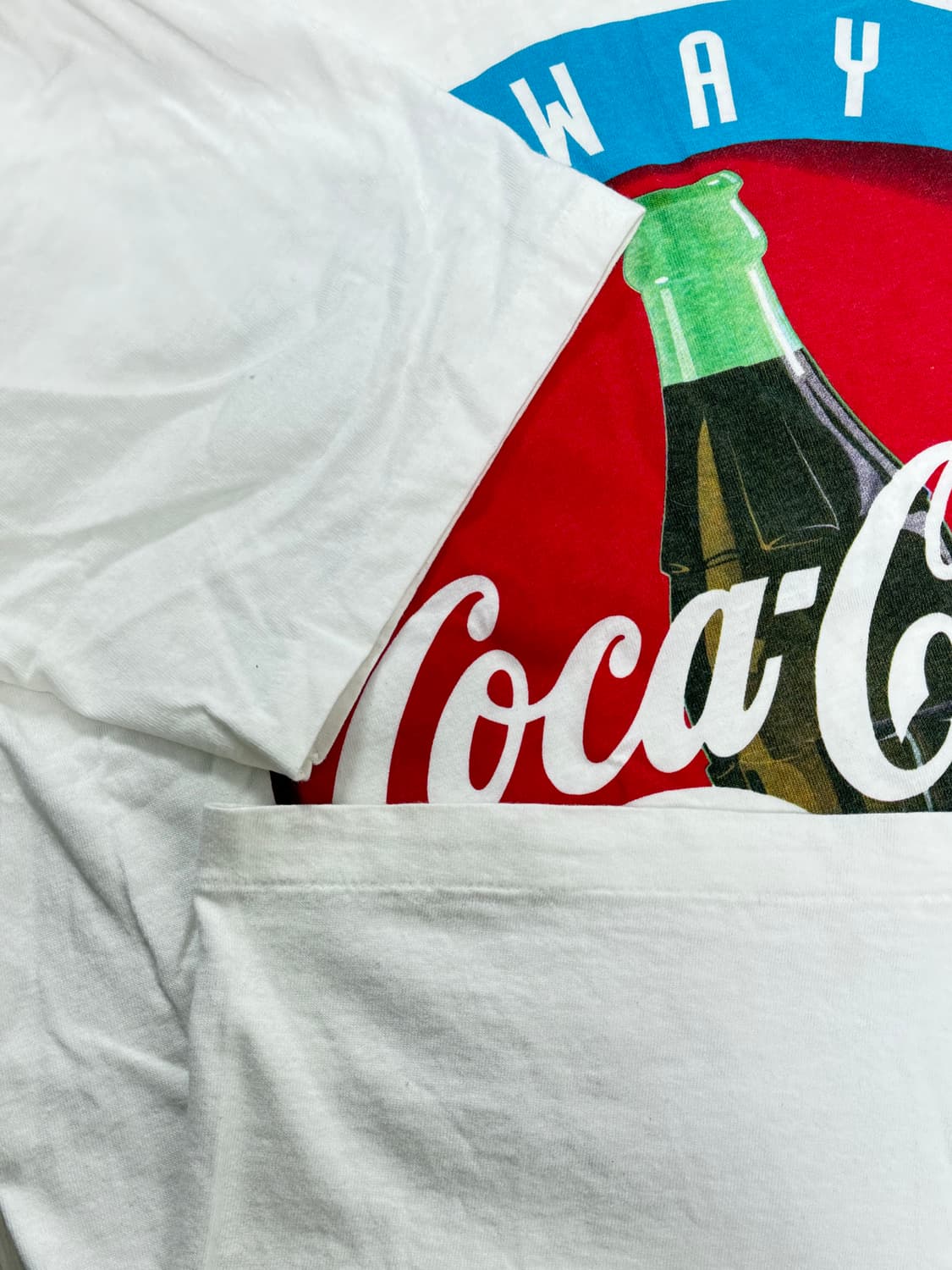 90s Coca Cola 싱글 스티치 티셔츠 XL 상품이미지5