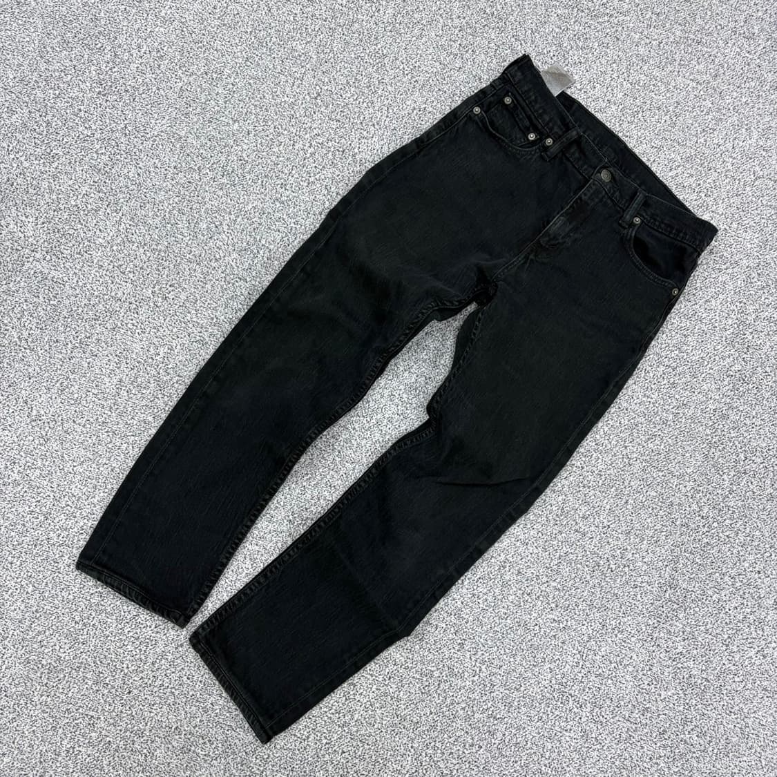 W30 리바이스 흑청 데님 팬츠 0421J 상품이미지1