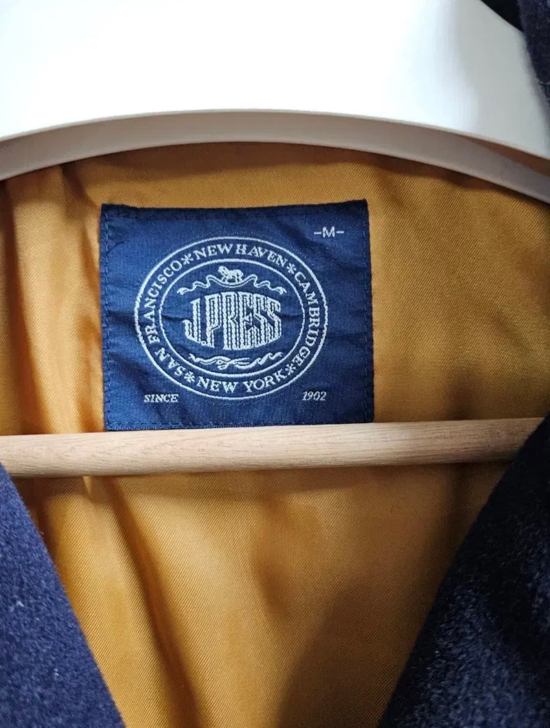 제이프레스 더블코트 피코트 네이비 m 상품이미지3