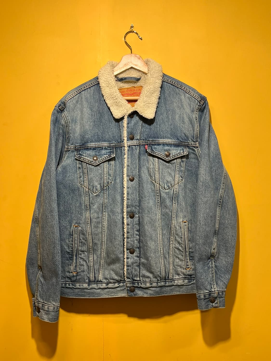 [L] 리바이스 타입3 쉐르파 트러커 데님 자켓 상품이미지1