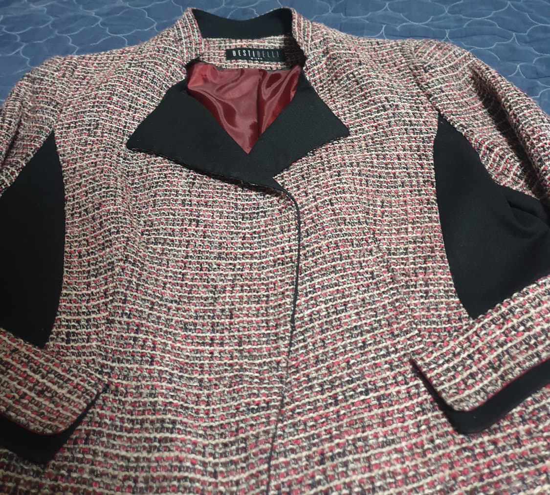 베스띠벨리 밀라노 트위드 자켓 (77사이즈) 상품이미지2
