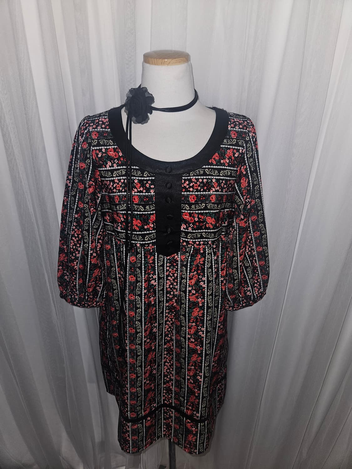 after all 빈티지🌹슈슈룬 엔티크 로즈  원피스 상품이미지2