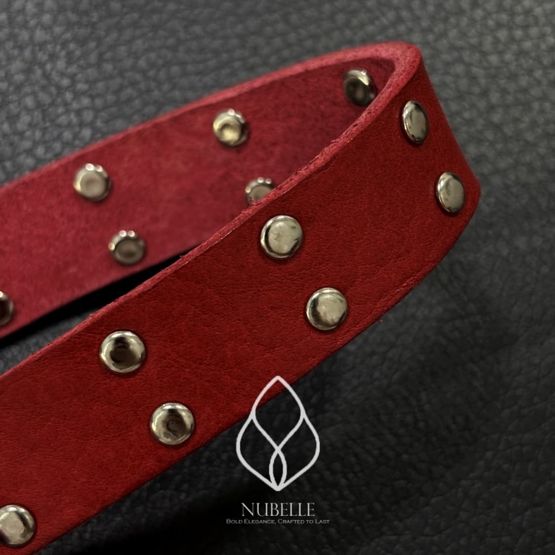 🌗 Vegetable stud belt / 스터드 소가죽 웨스턴 벨트 상품이미지5