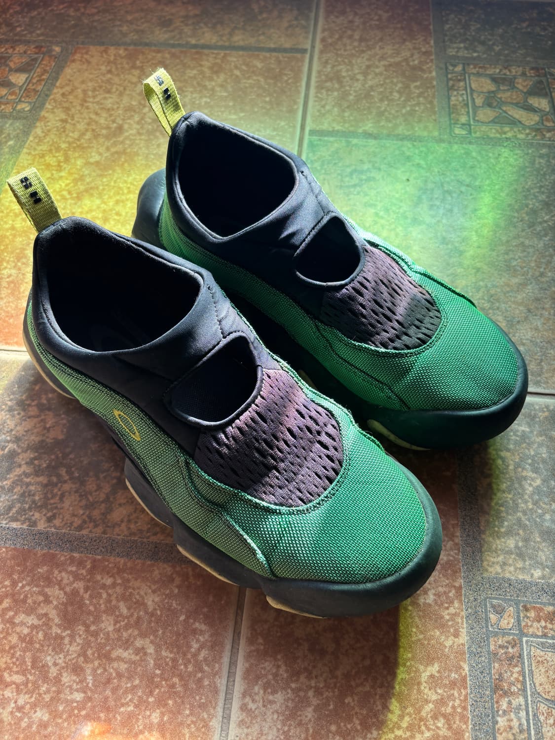 오클리 팩토리팀 브레인데드 플래시 샌들 그린 270 상품이미지1