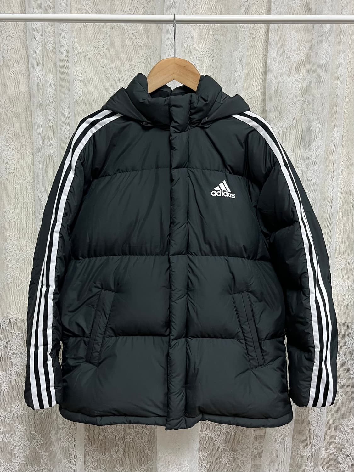 160) 나이키 키즈 덕다운 패딩 점퍼 블랙 상품이미지1