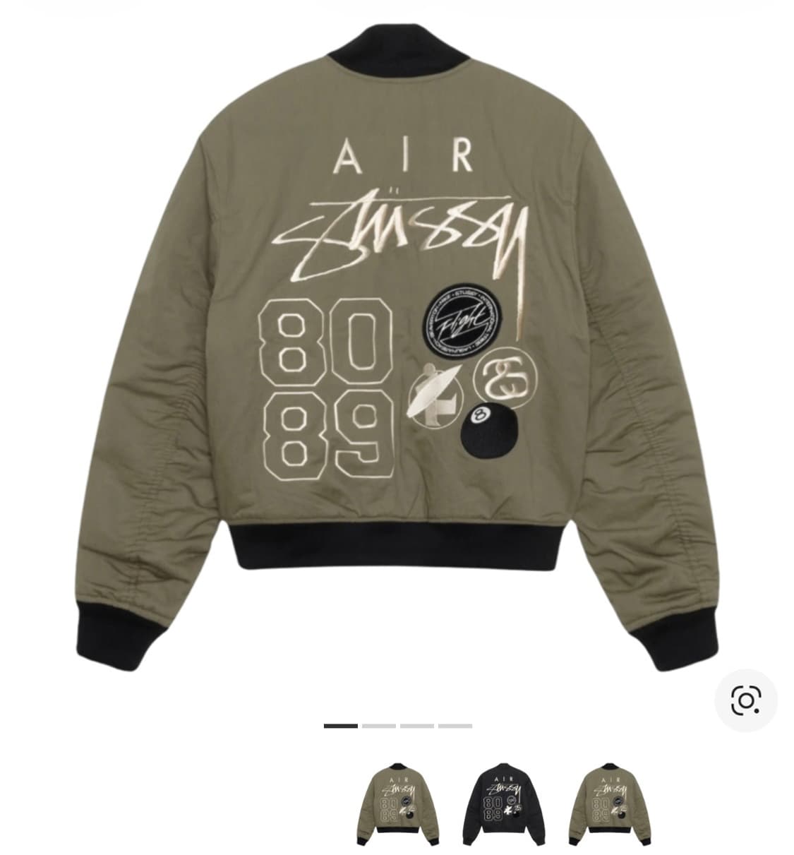 나이키x스투시 리버시블 봄버 자켓 상품이미지1