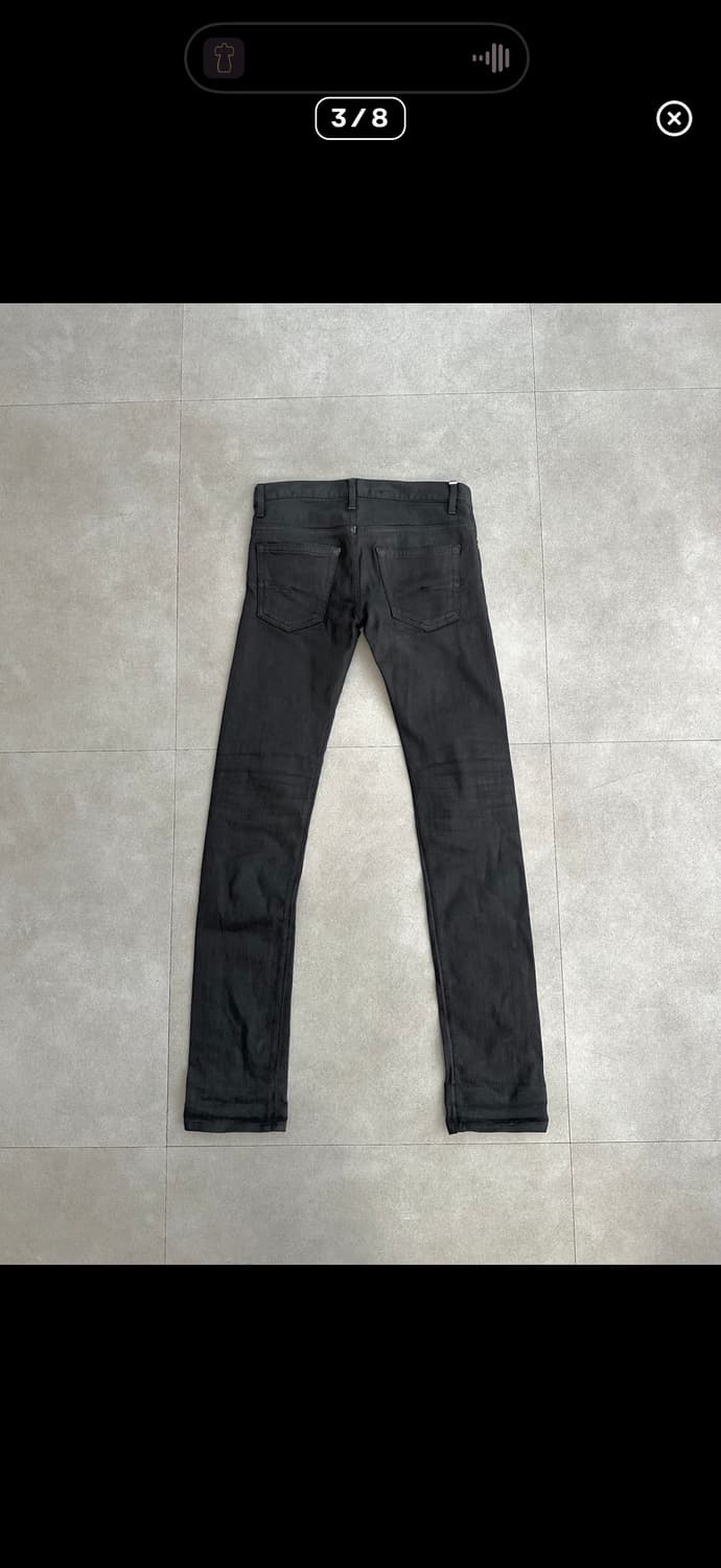 dior homme 07fw wax coated denim 상품이미지3