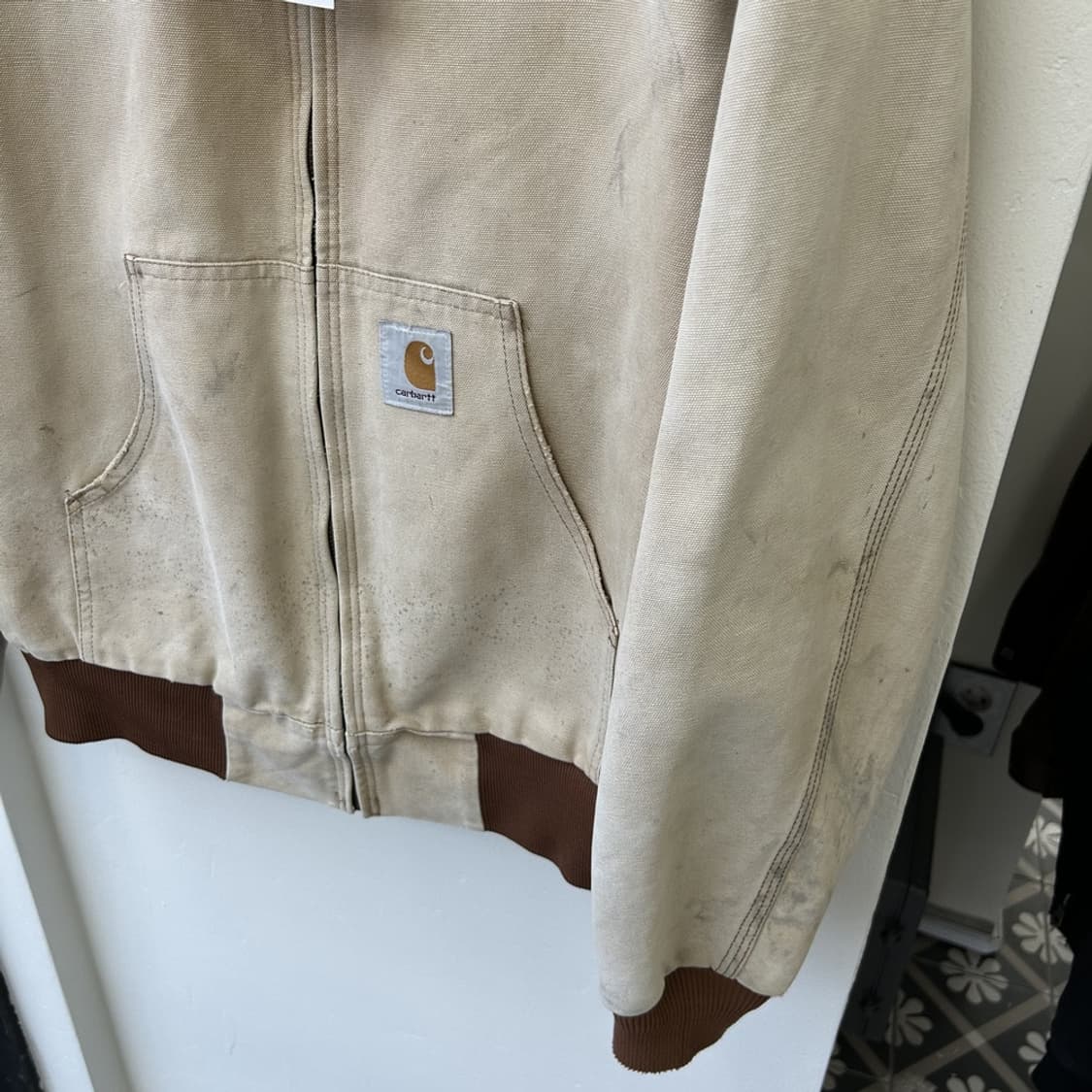15319 - 칼하트 베이지 액티브 자켓 상품이미지4