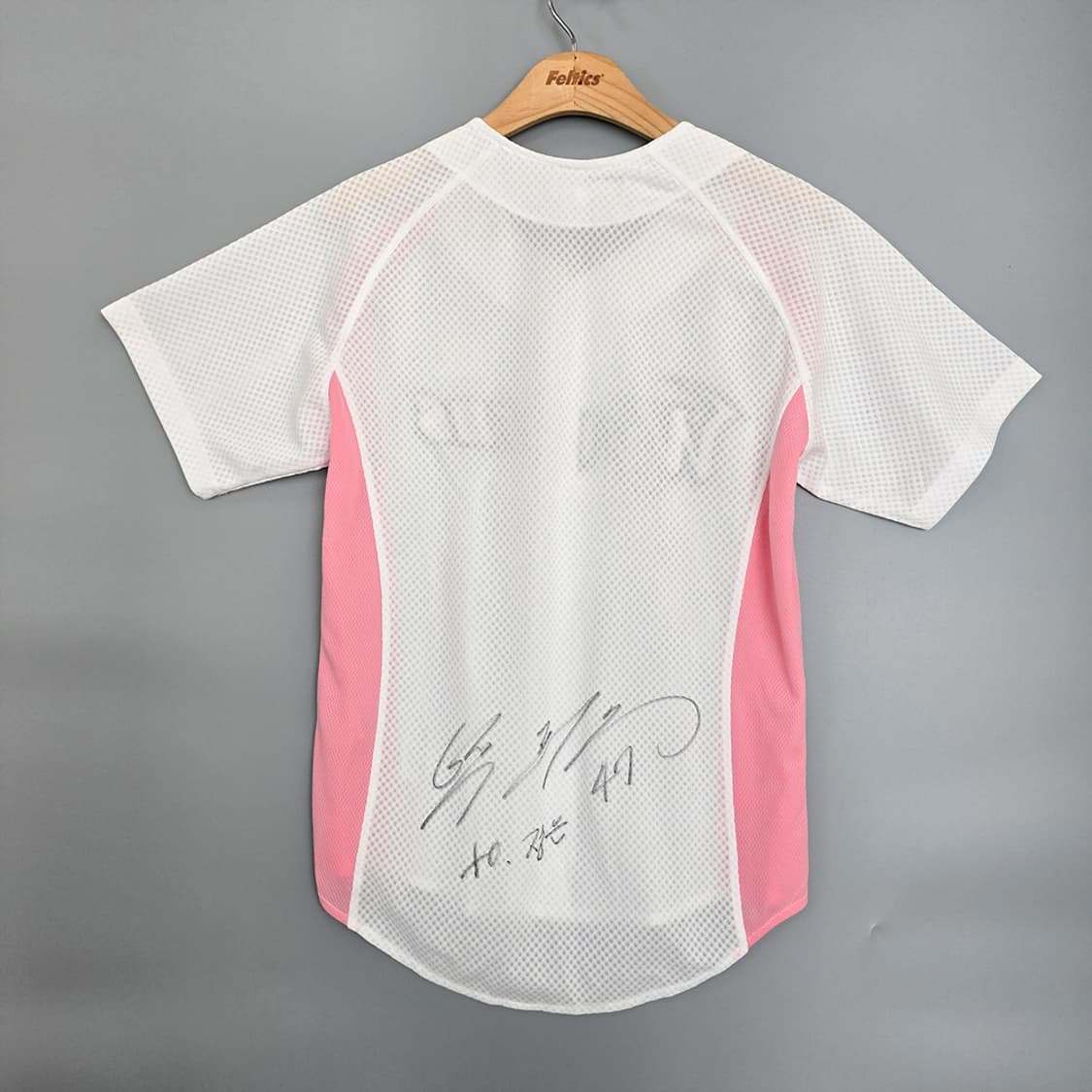 SK 와이번스 핑크 야구 유니폼 박희수 선수 친필 사인 85 상품이미지2