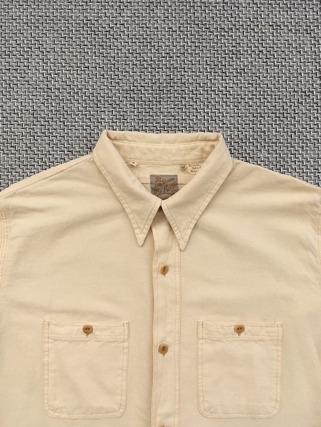 LVC brushed Italian cotton deluxe shirt 상품이미지3