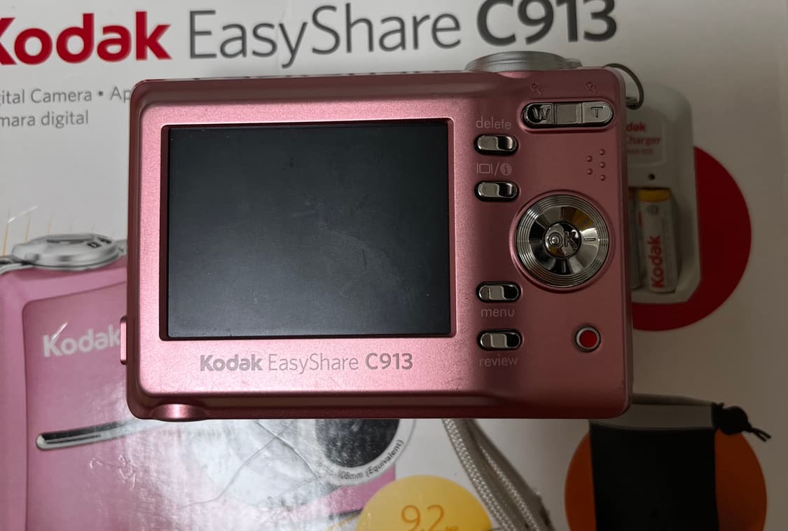 코닥 EasyShare C913 핑크 디카 상품이미지2