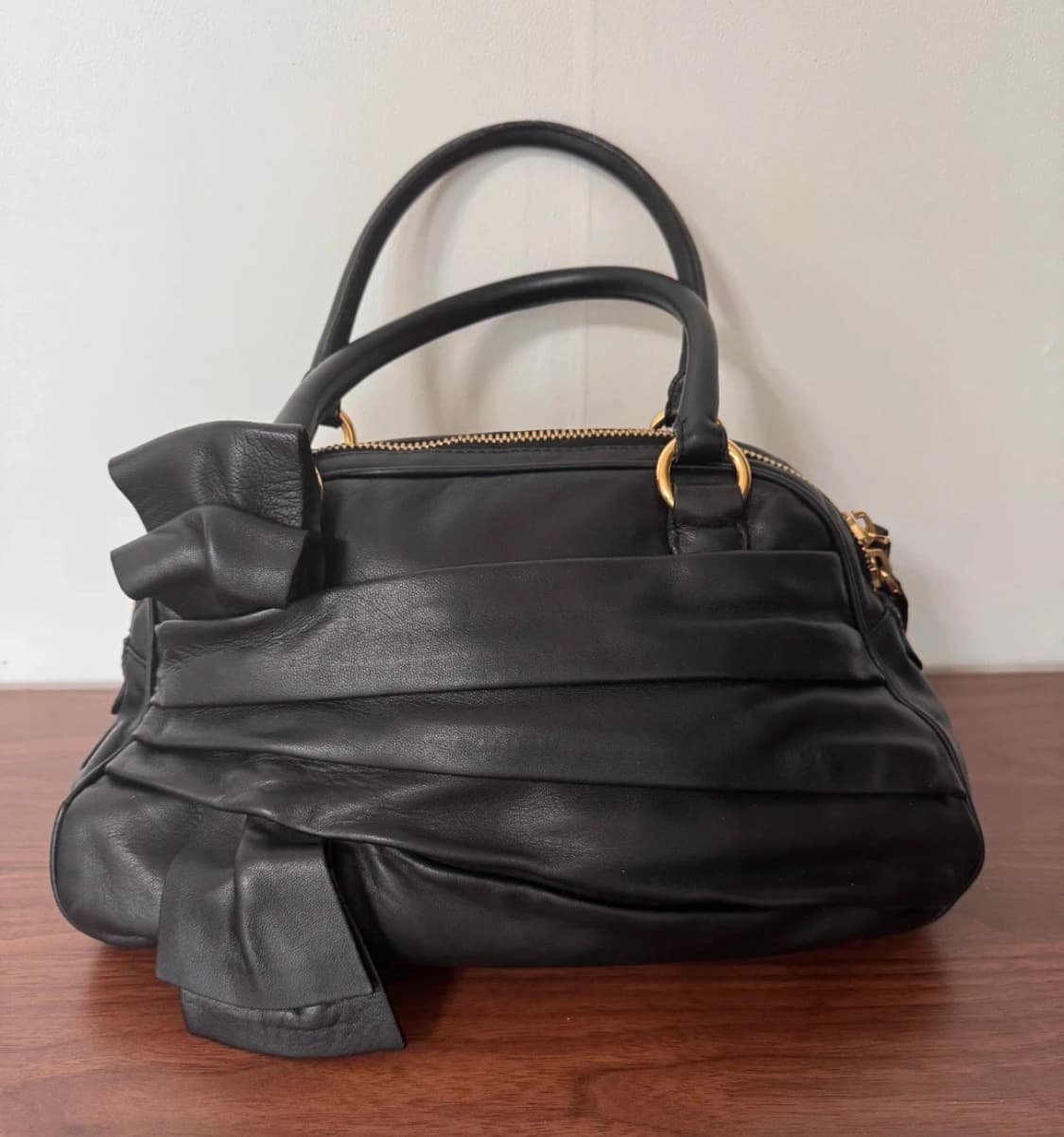 Valentino 발렌티노 가라바니 누아쥬 보우 토트백 상품이미지2