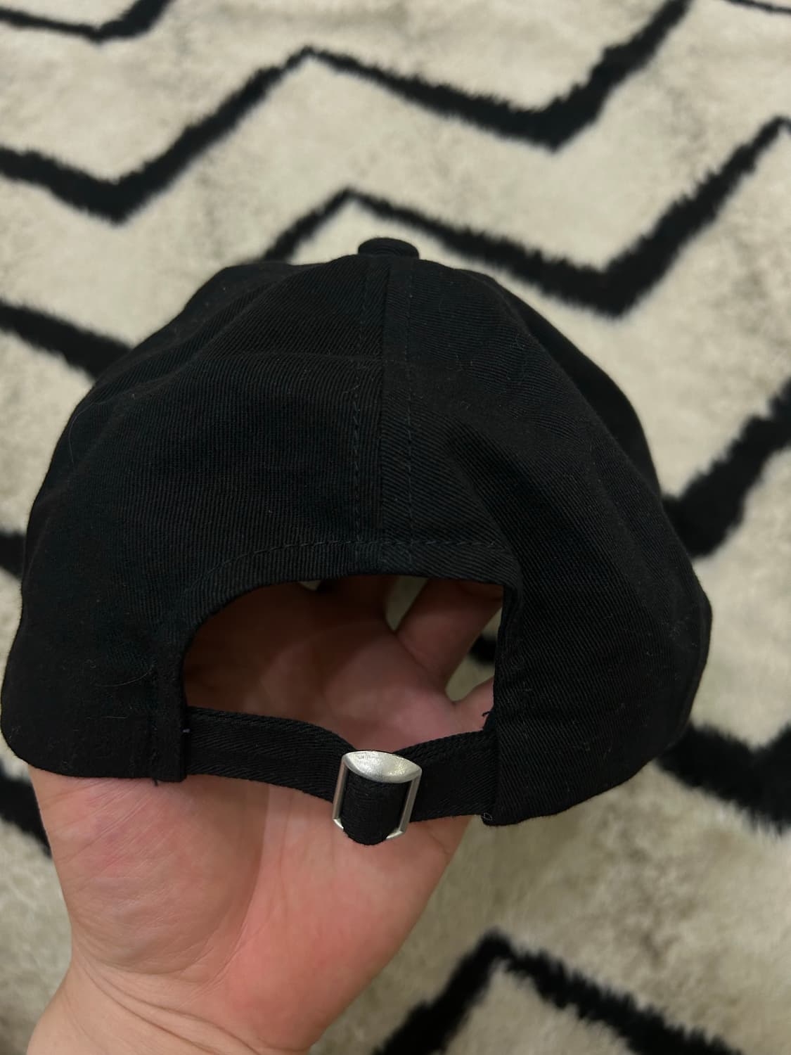 aeae 5패널 로고 볼캡/블랙 상품이미지2