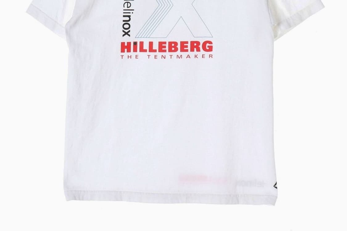 헬리녹스 x 힐레베르그 콜라보 그래픽 로고 티셔츠 화이트 M 상품이미지4