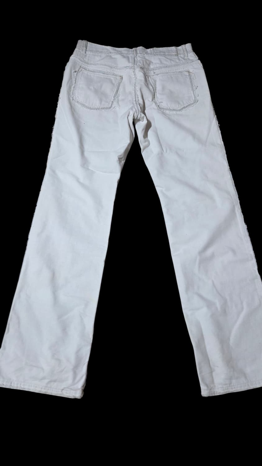 마틴 마르지엘라04fw 아티저널 화이트 인사이드 데님 팬츠 상품이미지2