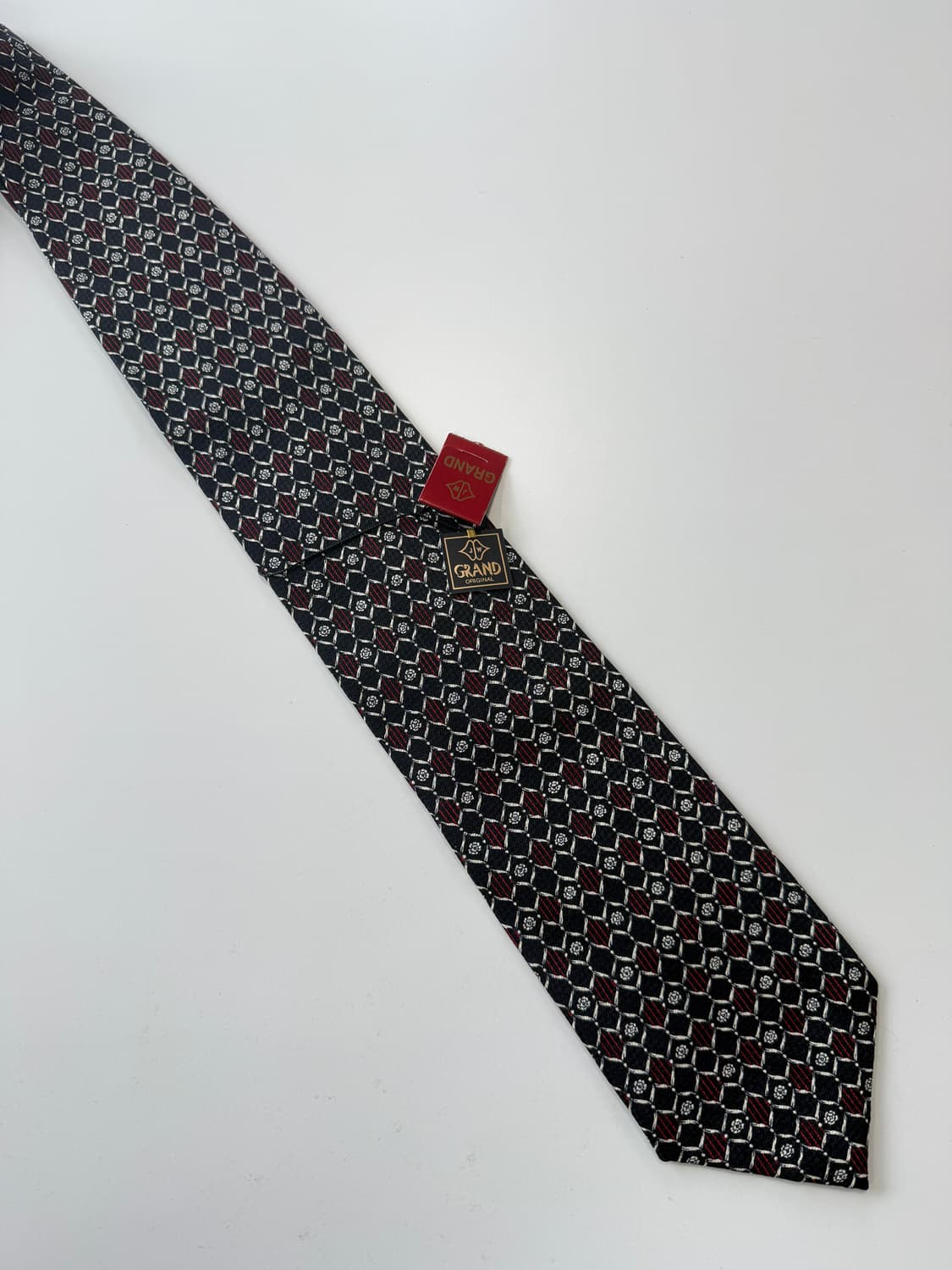 빈티지 실크 넥타이 9.3cm 상품이미지2