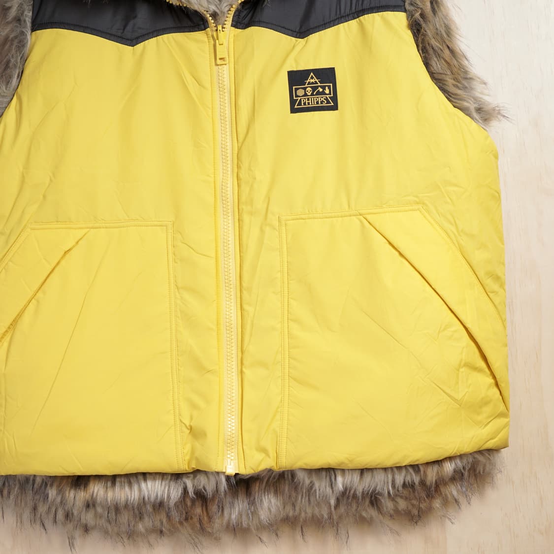 Phipps X Woolrich 리버시블 퍼 베스트 상품이미지6