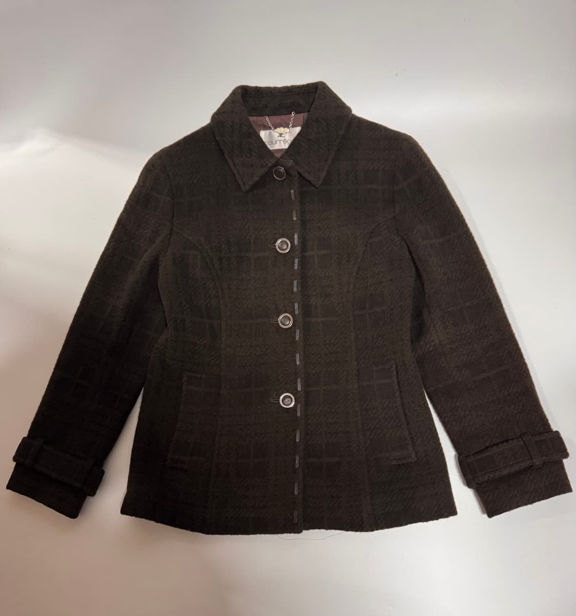 꾸레쥬 courreges 앙고라 코트자켓 상품이미지1