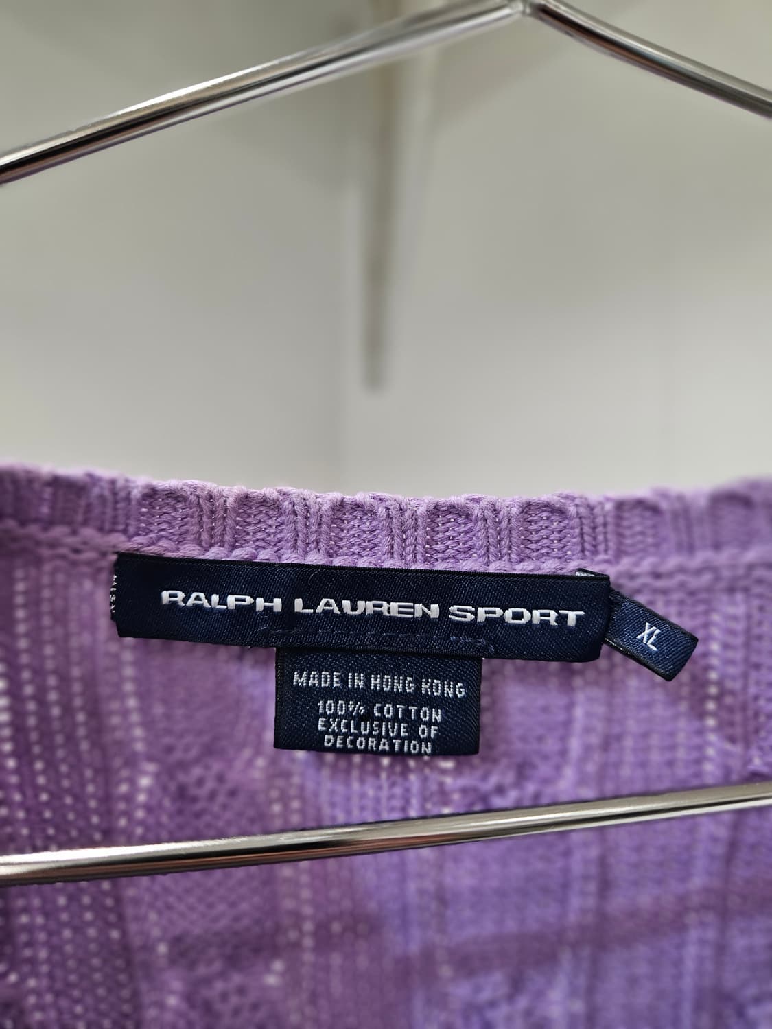 폴로랄프로렌 브이넥 케이블 니트 상품이미지4