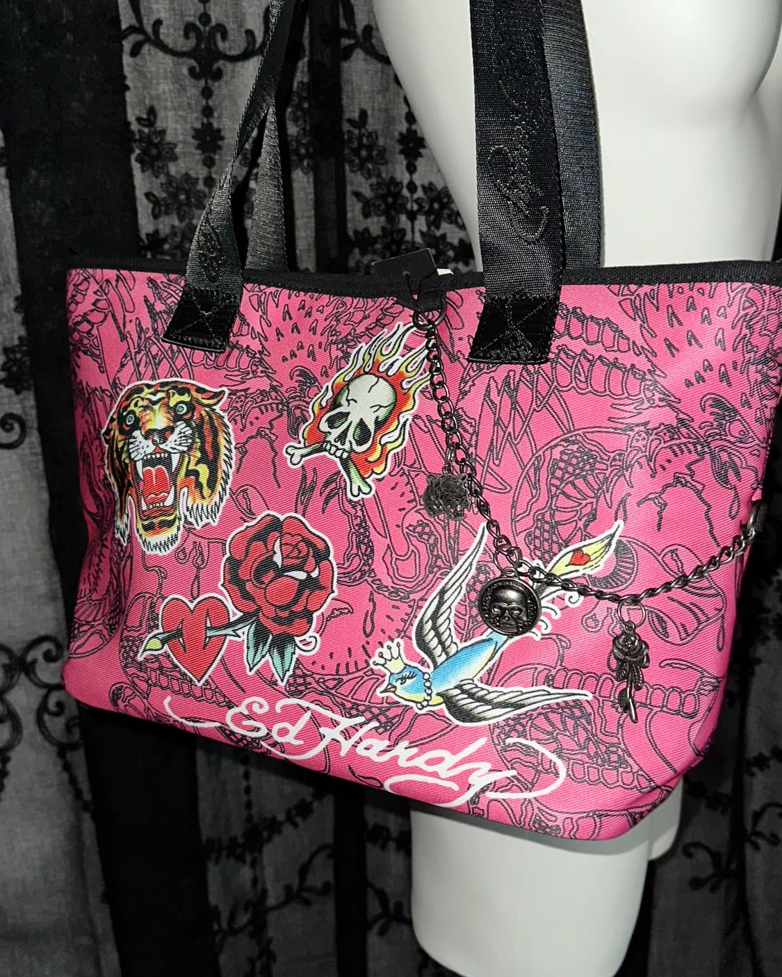 Pink Canvas Bag (New with Tags) 상품이미지2