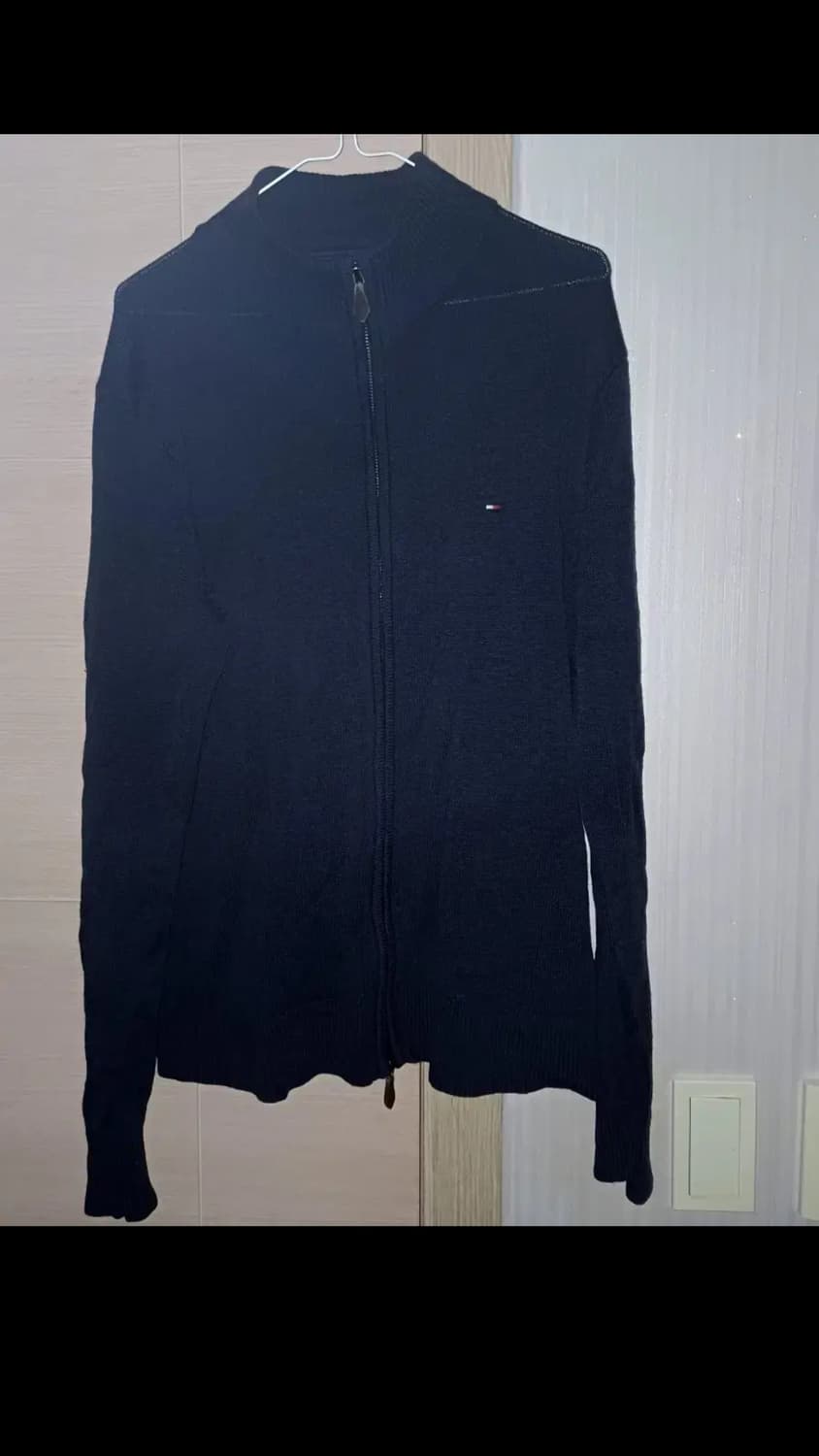타미힐피거 니트 집업 네이비 남색 상품이미지2
