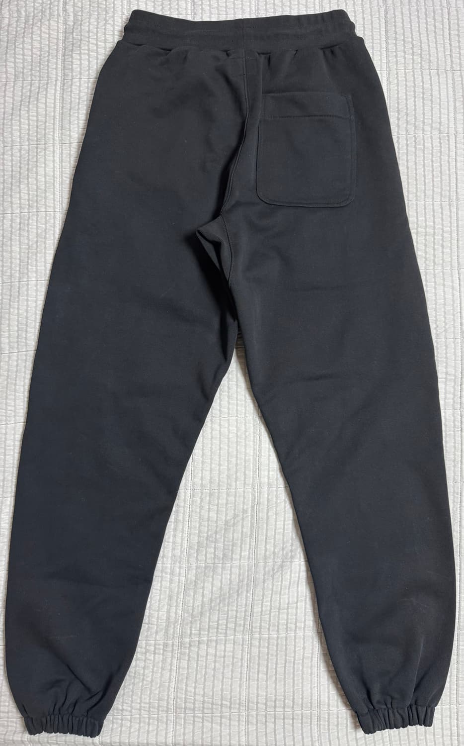 [아웃스탠딩] 어센틱 컴포트 스웨트 조거팬츠 블랙 상품이미지2