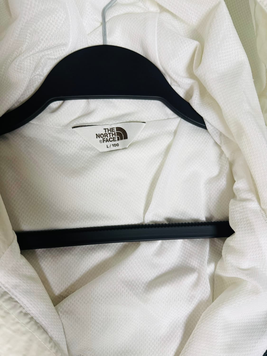 👉 THE NORTH FACE 아노락 🏔 화이트&그레이 L 상품이미지4