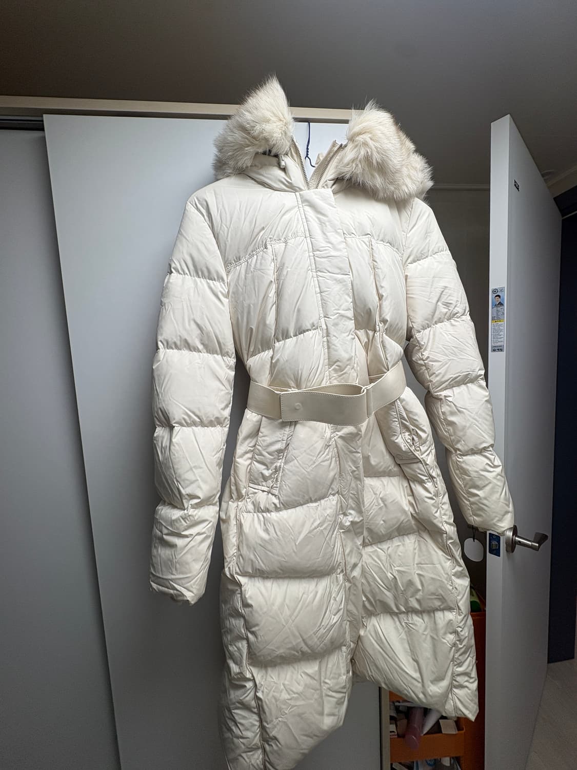 에고이스트 사가 폭스 퍼 구스다운 롱 패딩 (55) 상품이미지5