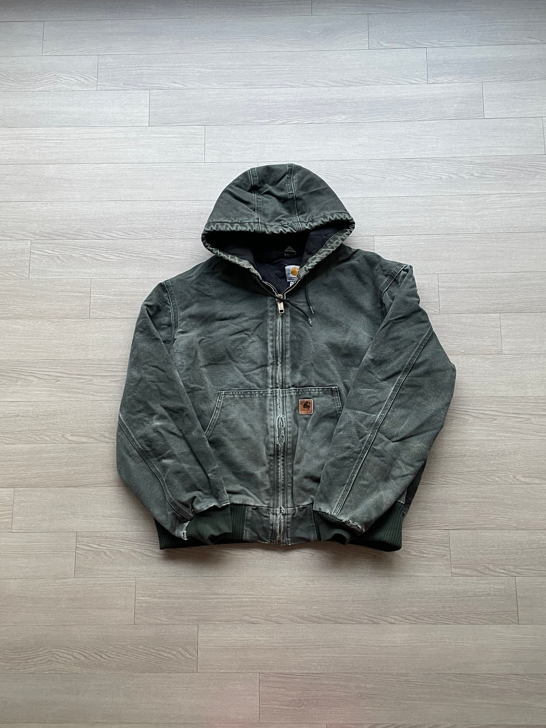 칼하트 j130 mos 모스 액티브 샌드스톤 상품이미지1