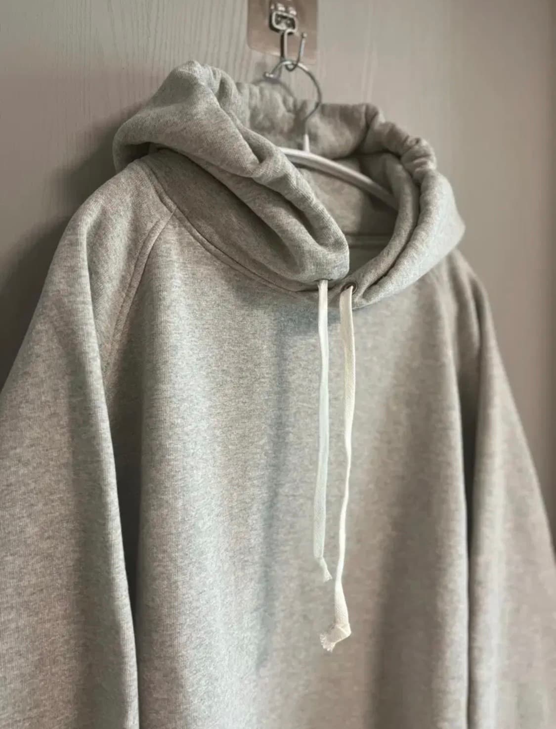 [3] 코모리 헤더그레이 후드 파카 3  상품이미지4