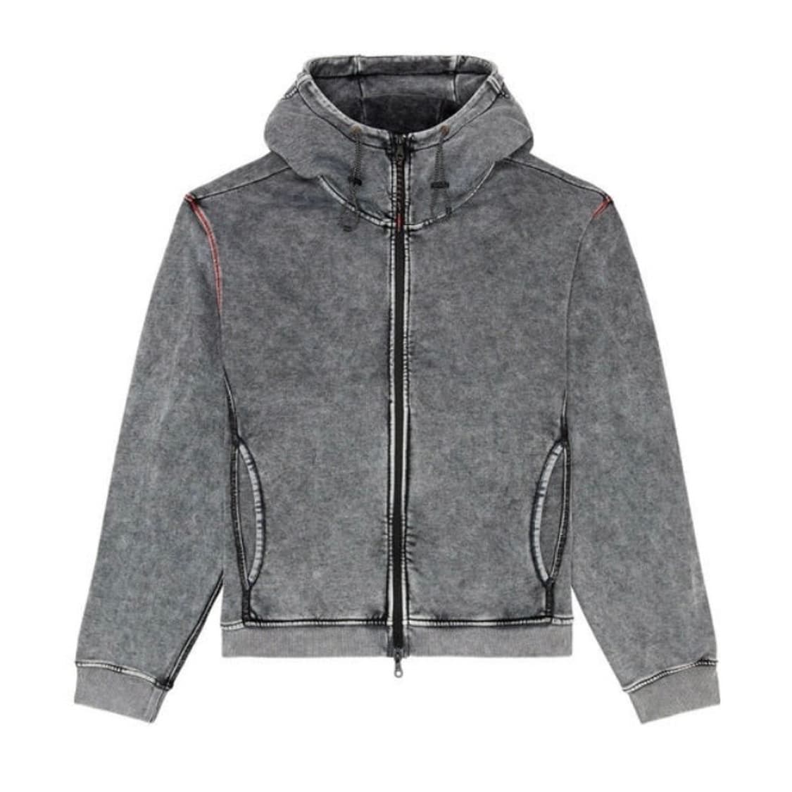 디젤 페이디드 후드집업 상품이미지1