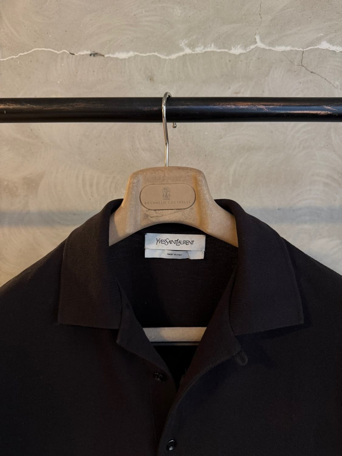 이브생로랑 오픈칼라넥 셔츠 100 상품이미지3