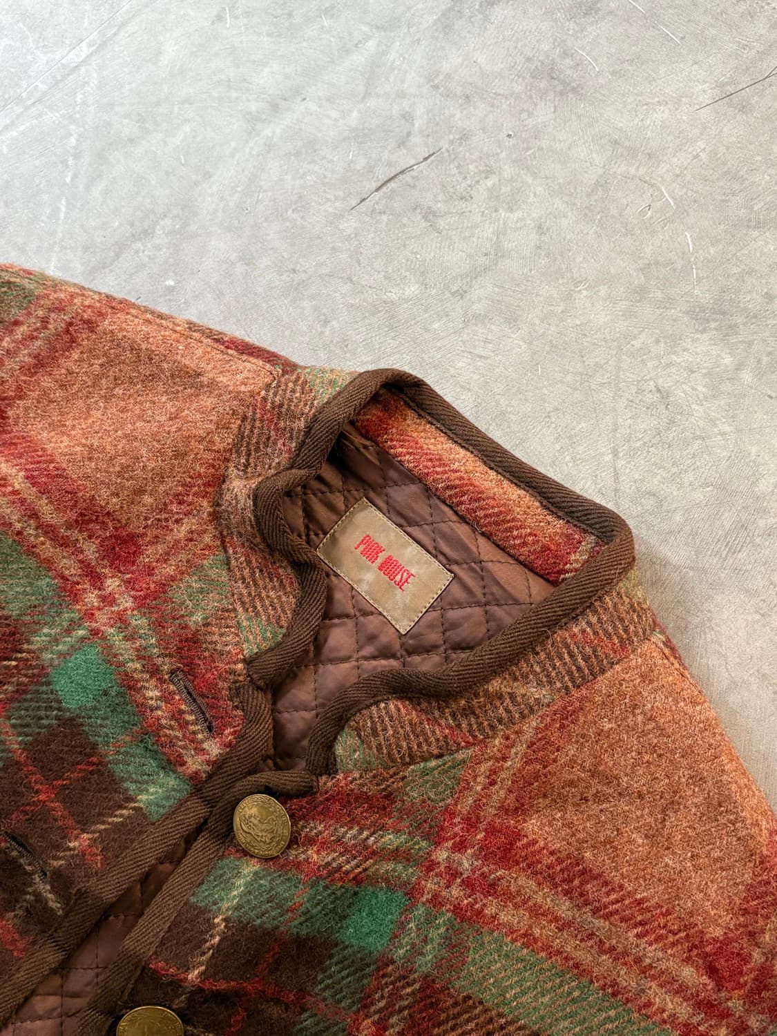 Pink House 핑크하우스 체크 울 자켓 상품이미지2