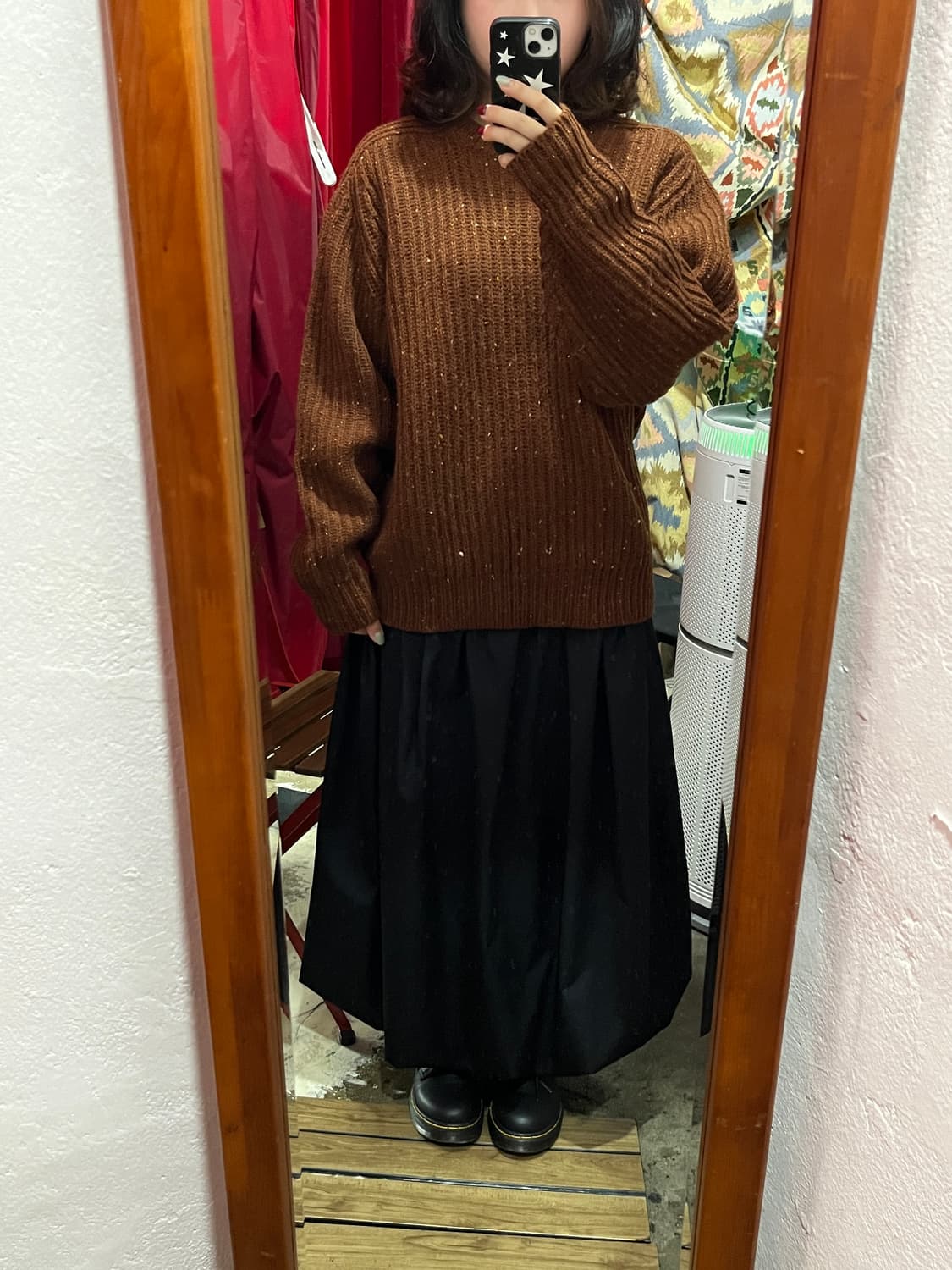 Heavy wool 100% 보카시 니트  상품이미지1