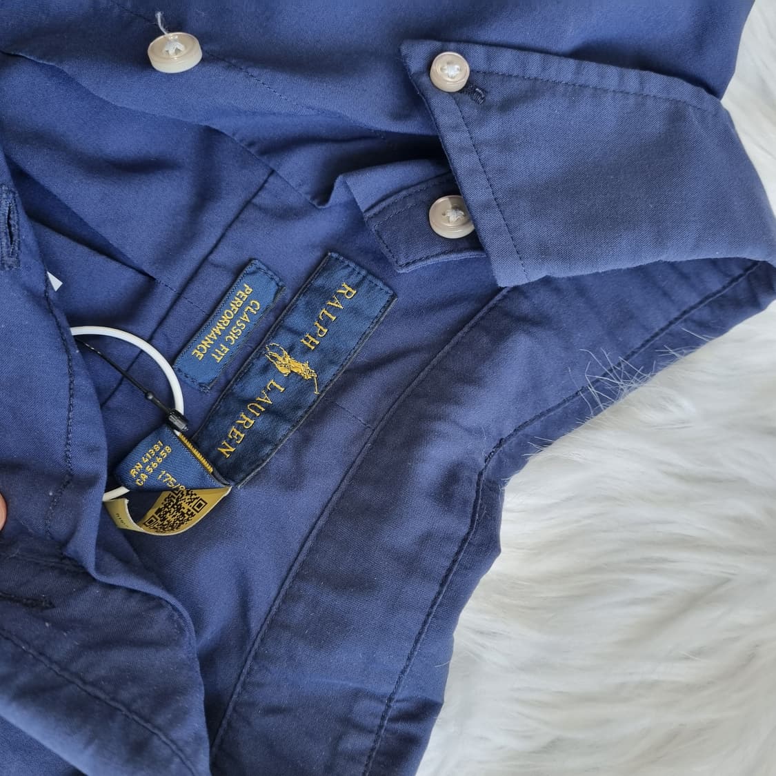 폴로 랄프로렌 네이비 긴팔 셔츠 1826 상품이미지5