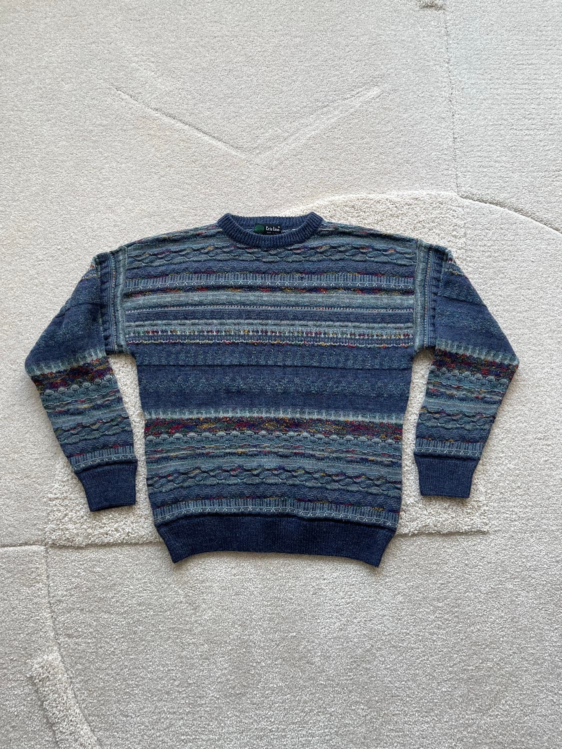 트리스라인 이태리 페어아일 니트 (100-105) 상품이미지2