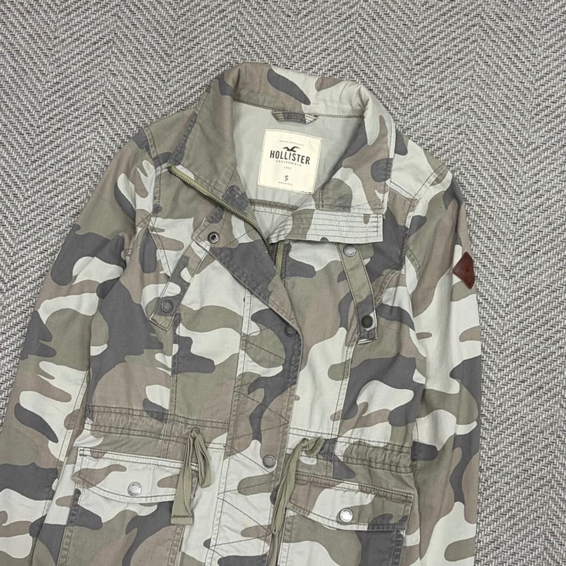 홀리스터 y2k 밀리터리 자켓 v1280 상품이미지3