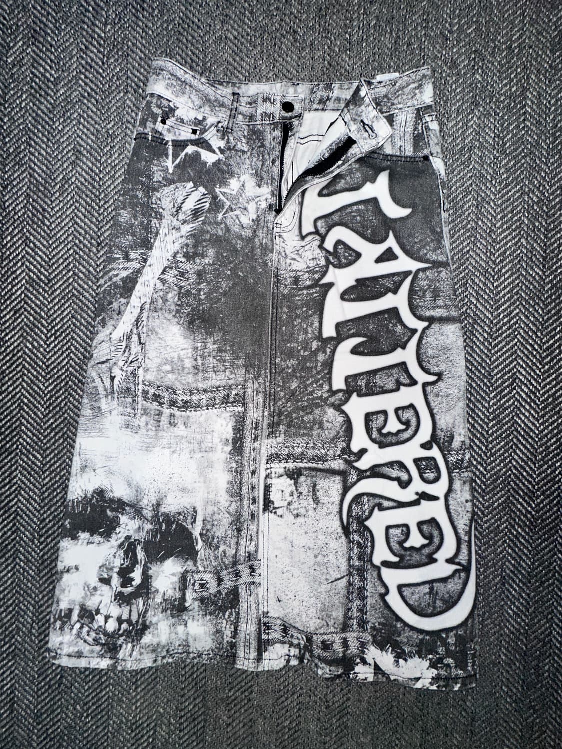 일본 빈티지 롱 스커트 상품이미지1