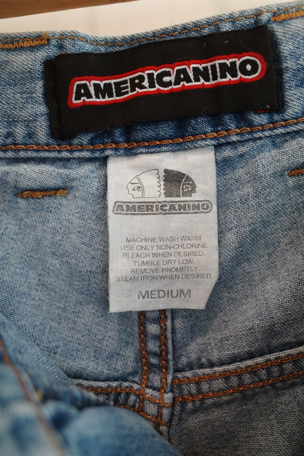 AMERICANINO 데님 버뮤다 팬츠 (32인치)  상품이미지5