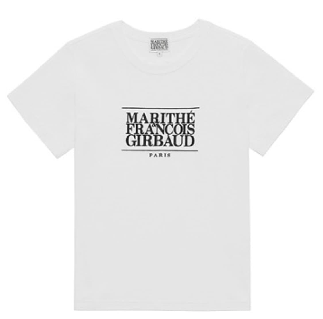 [마리떼] W 클래식 로고 티 (화이트 / S) 상품이미지1