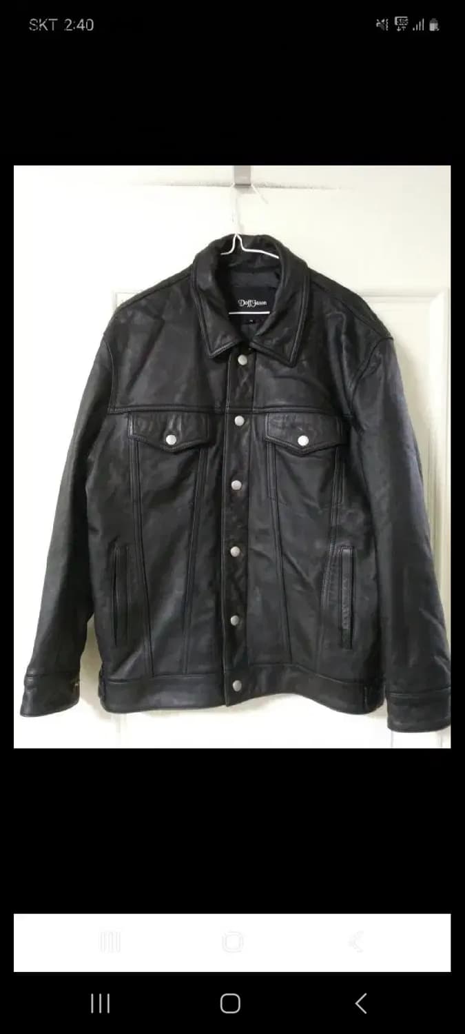 도프제이슨 램스킨 리얼가죽자켓 상품이미지1