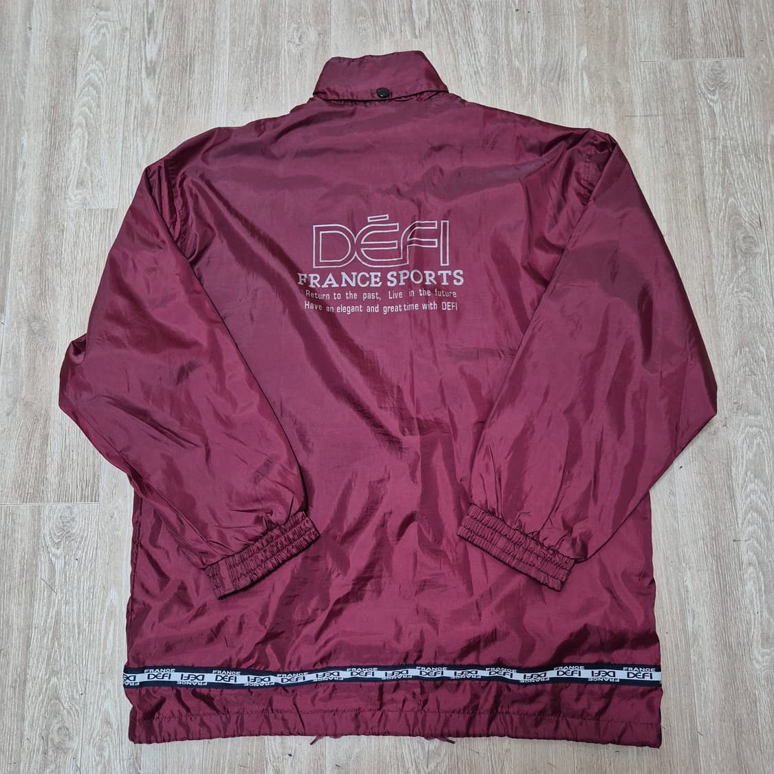 DEFI 스포츠 올드스쿨 빅로고 바람막이 자켓 상품이미지5