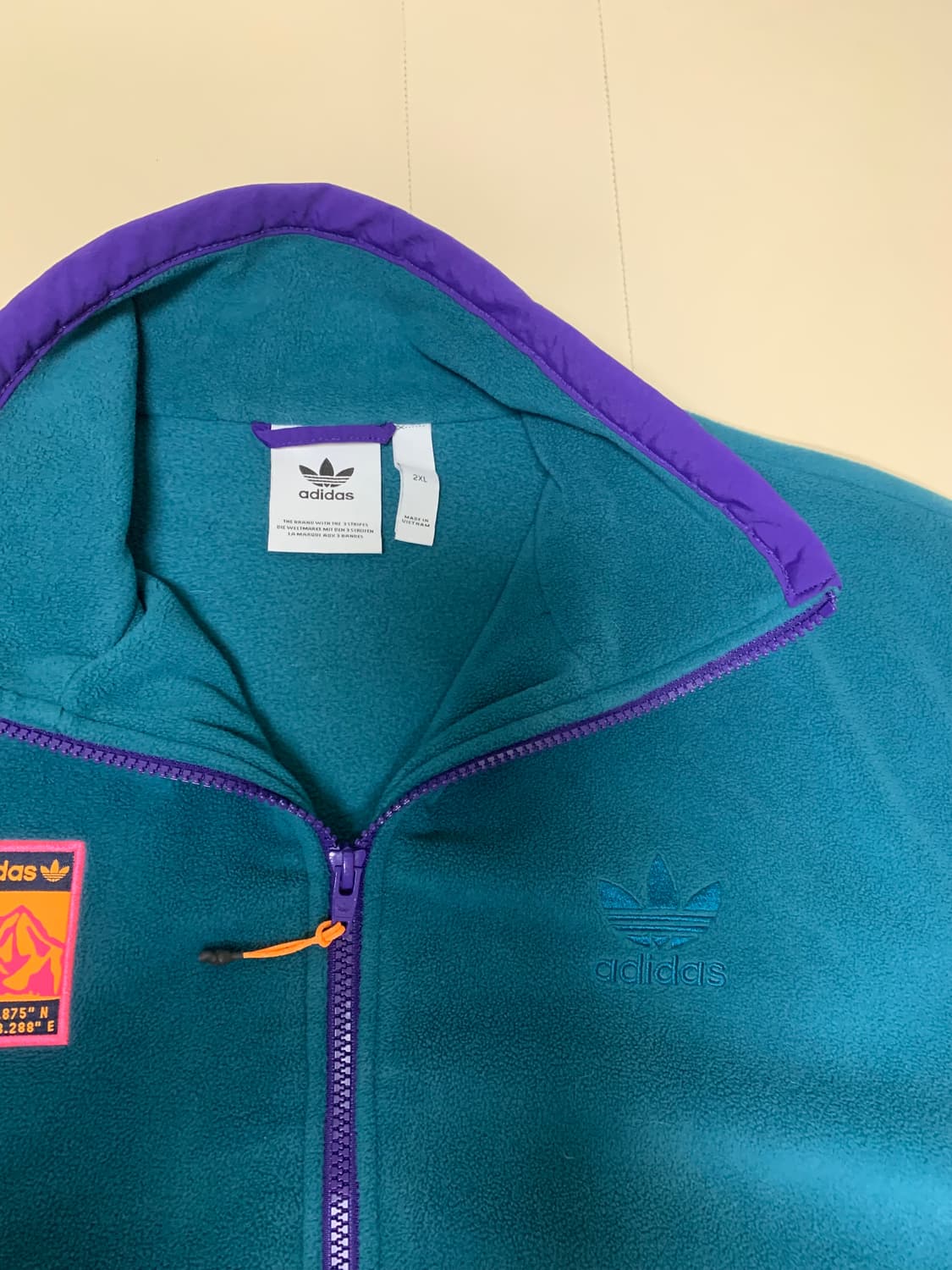 [2XL] 아디다스 오리지널스 어드벤처 폴라 플리스 탑 FR0598 상품이미지2
