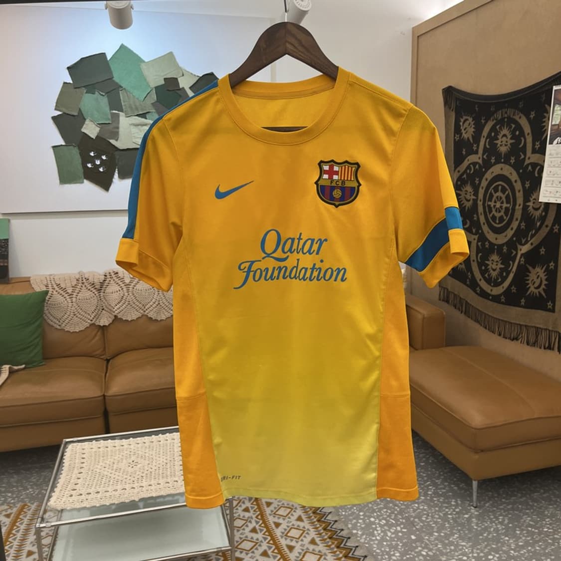 나이키 레트로 빈티지 FC 바르셀로나 져지 반팔티 S C11380 상품이미지3