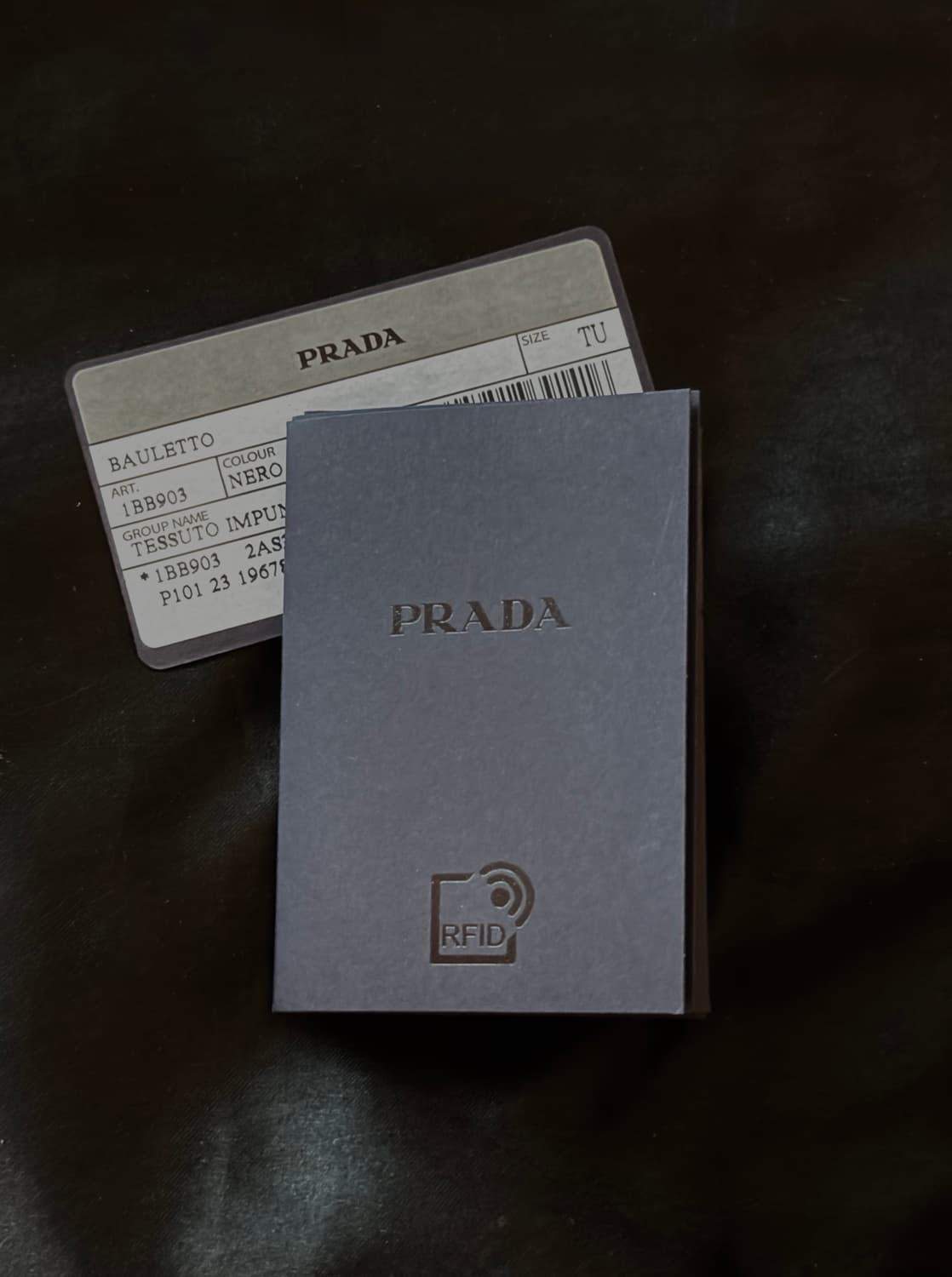 PRADA 프라다 패브릭 퀼팅 볼링백 1BB903 상품이미지7