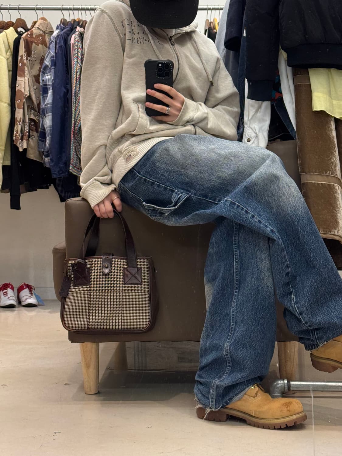 폴로 랄프로렌 하운드투스 스웨이드 사이드 토트백 상품이미지7