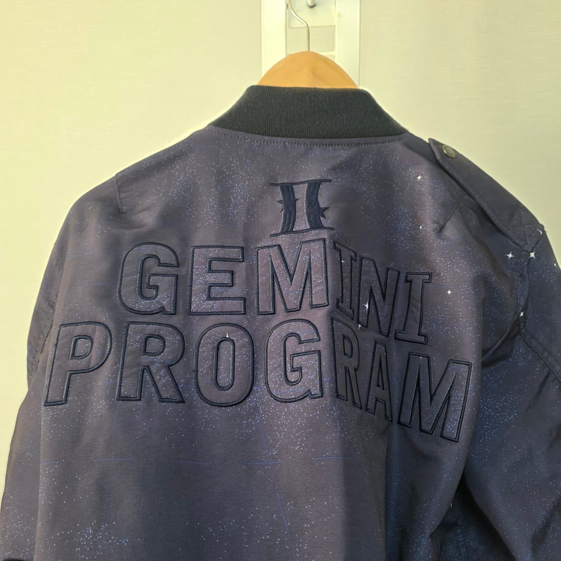 아비렉스 블루종 점퍼 퍼플 패치 상품이미지9