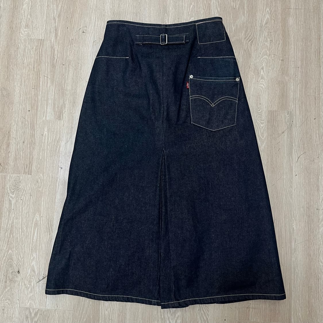 리바이스 엔지니어드 진 여성 데님 롱 스커트 M(95) 상품이미지5